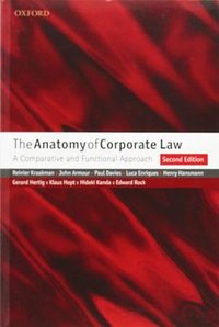 The Anatomy of Corporate Law (Oxford University Press 2009)