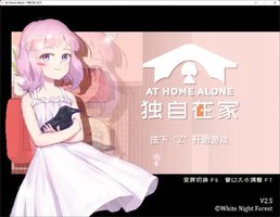 一个人在家时