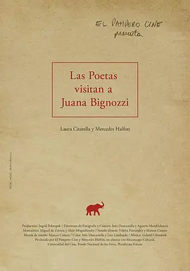 The poets visit Juana Bignozzi