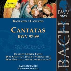 Bach: Cantatas, BWV 97-99 (Edition Bachakademie Vol 31) /Rilling