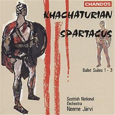 哈恰图良:斯巴达克/贾维Khachaturian Spartacus Ballet Suites 1-3(CHAN8927)
