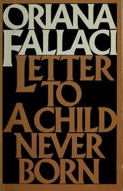 Letter to a Child Never Born (Presses Pocket 1982)
