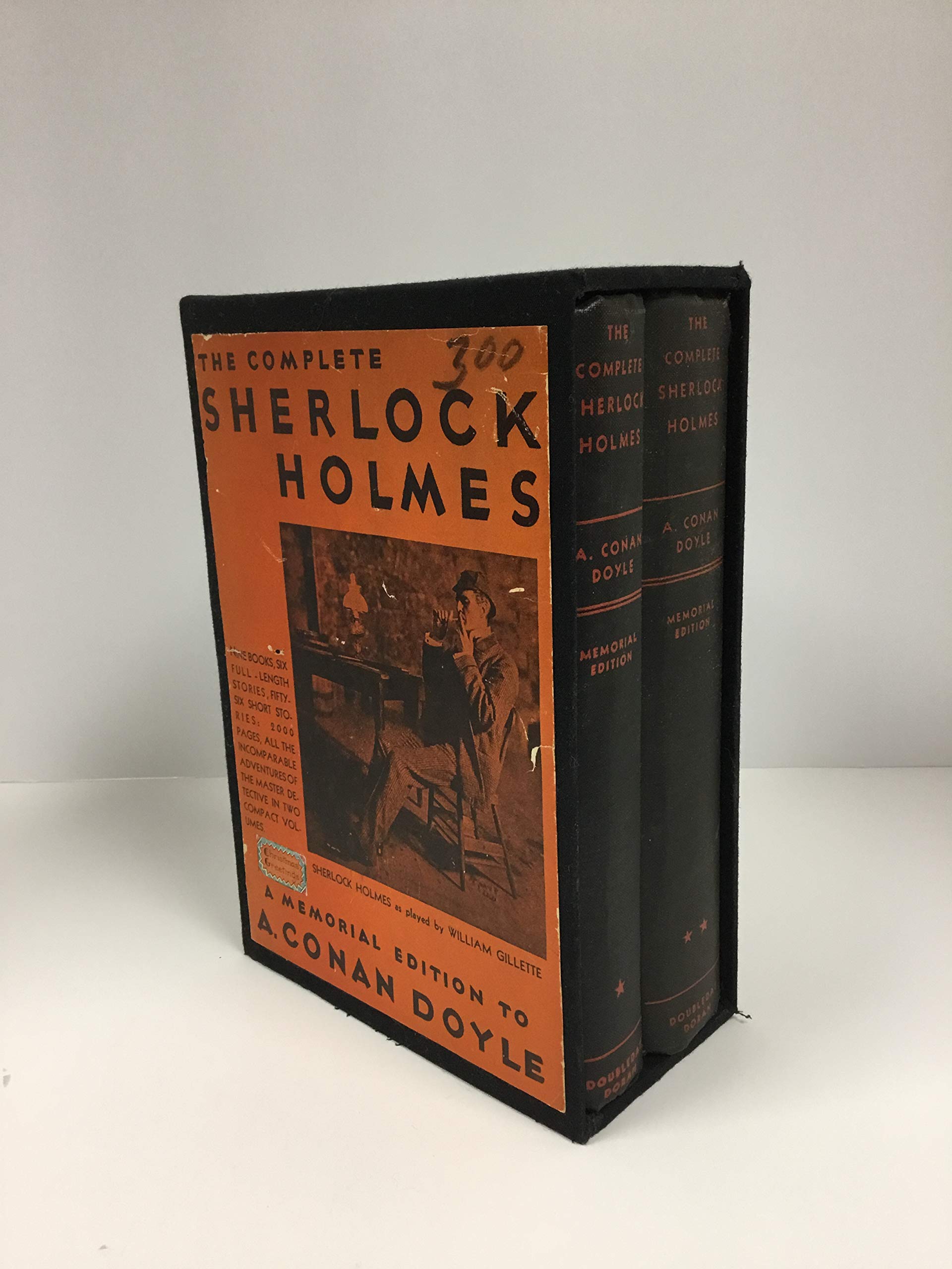 The Complete Sherlock Holmes Memorial edition by Doyle, Sir Arthur Conan published by Doubleday & Company, Inc Hardcover