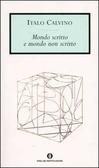 Mondo scritto e mondo non scritto