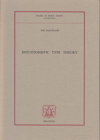 Intuitionistic Type Theory