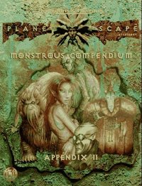 Planescape Monstrous Compendium II by Baker, Richard L, III, TSR Inc (1995) Perfect Paperback (Wizards of the Coast)