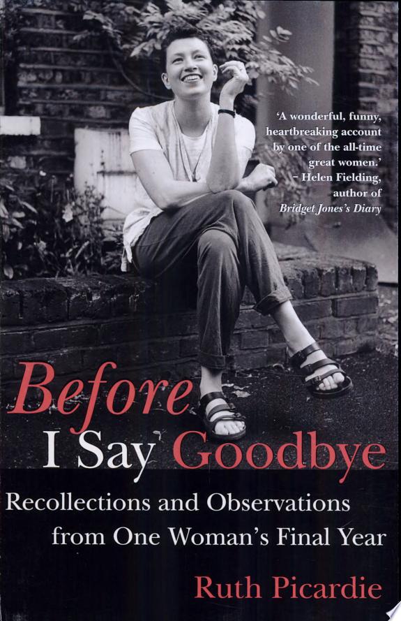 Before I Say Goodbye