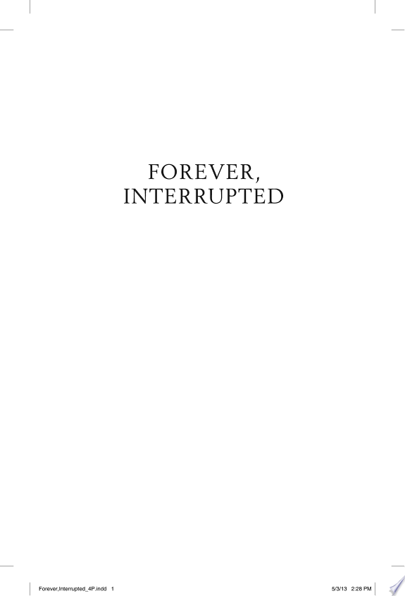 Forever, Interrupted