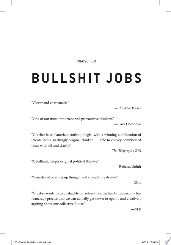 Bullshit Jobs