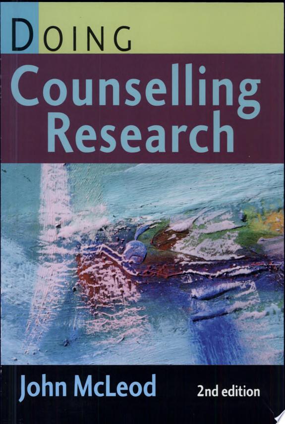 Doing Counselling Research