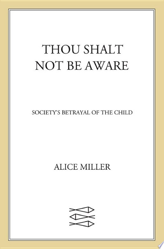 Thou Shalt Not Be Aware