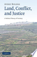 Land, Conflict, and Justice