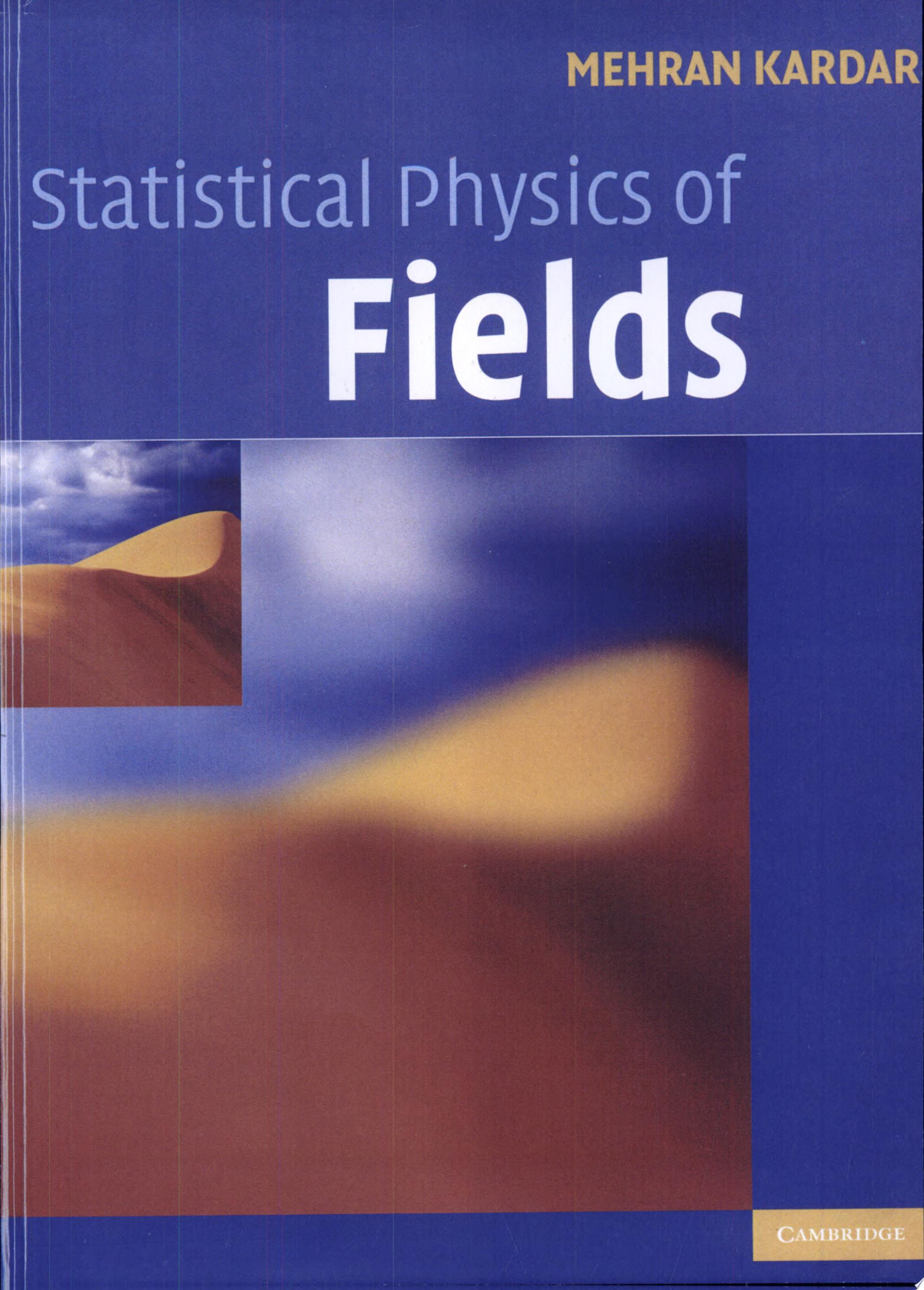 Statistical Physics of Fields