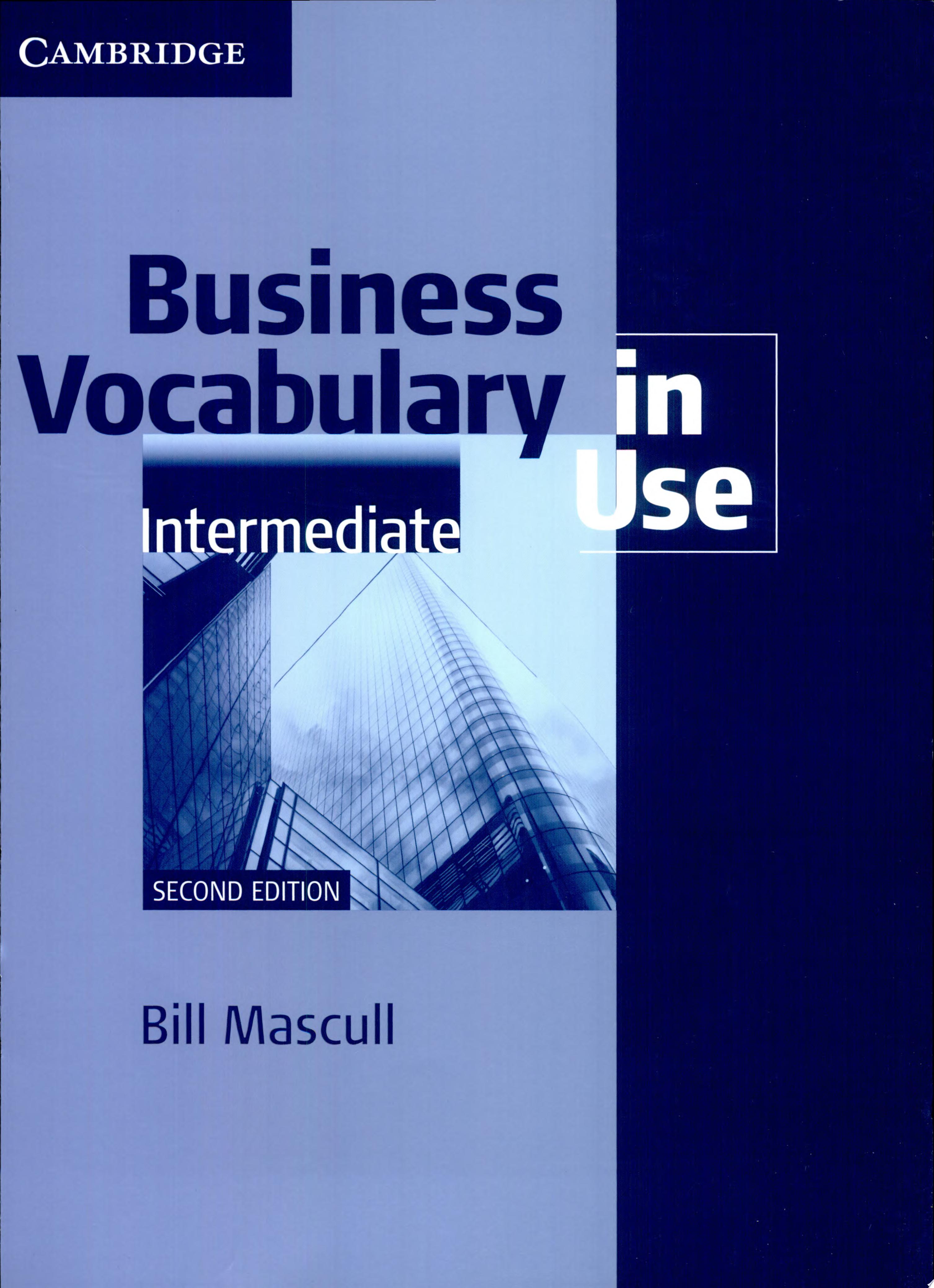 Business Vocabulary in Use Intermediate with Answers