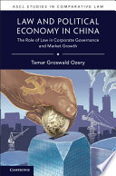 Law and Political Economy in China