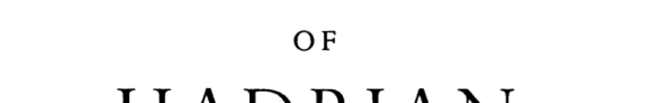 Memoirs of Hadrian