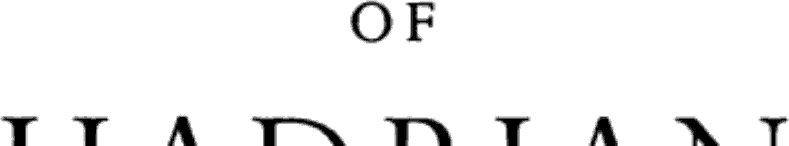 Memoirs of Hadrian