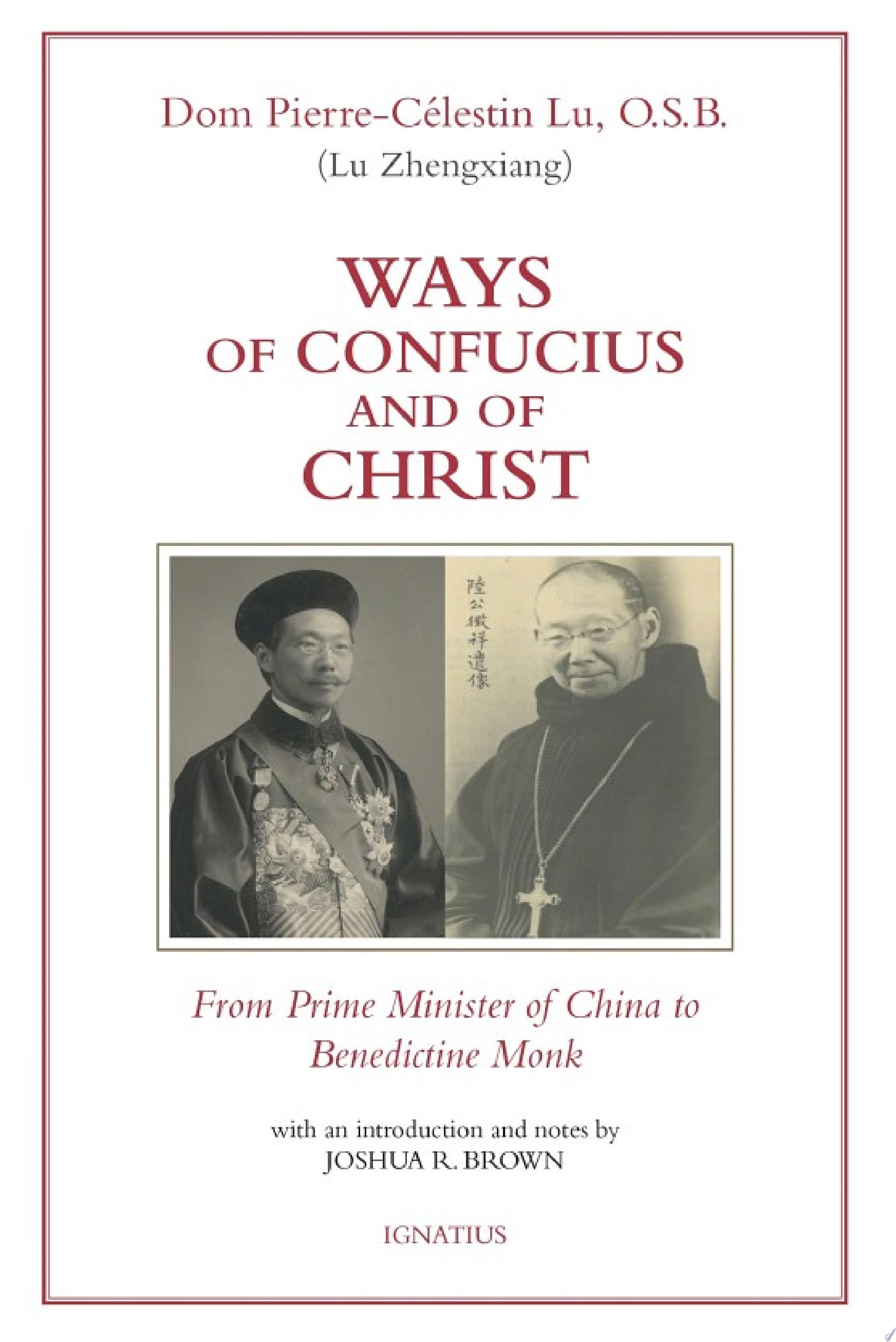 Ways of Confucius and of Christ