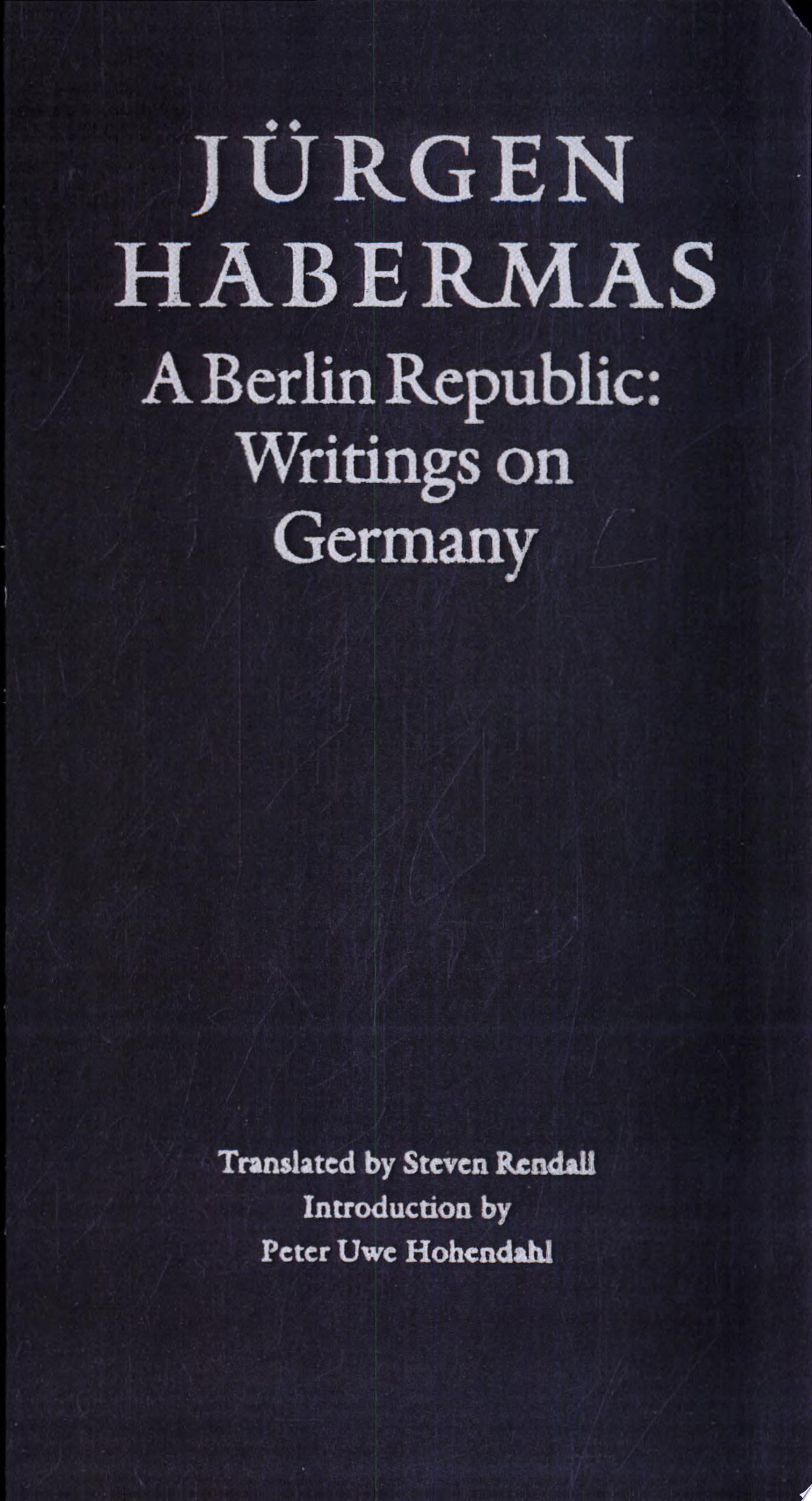 A Berlin Republic