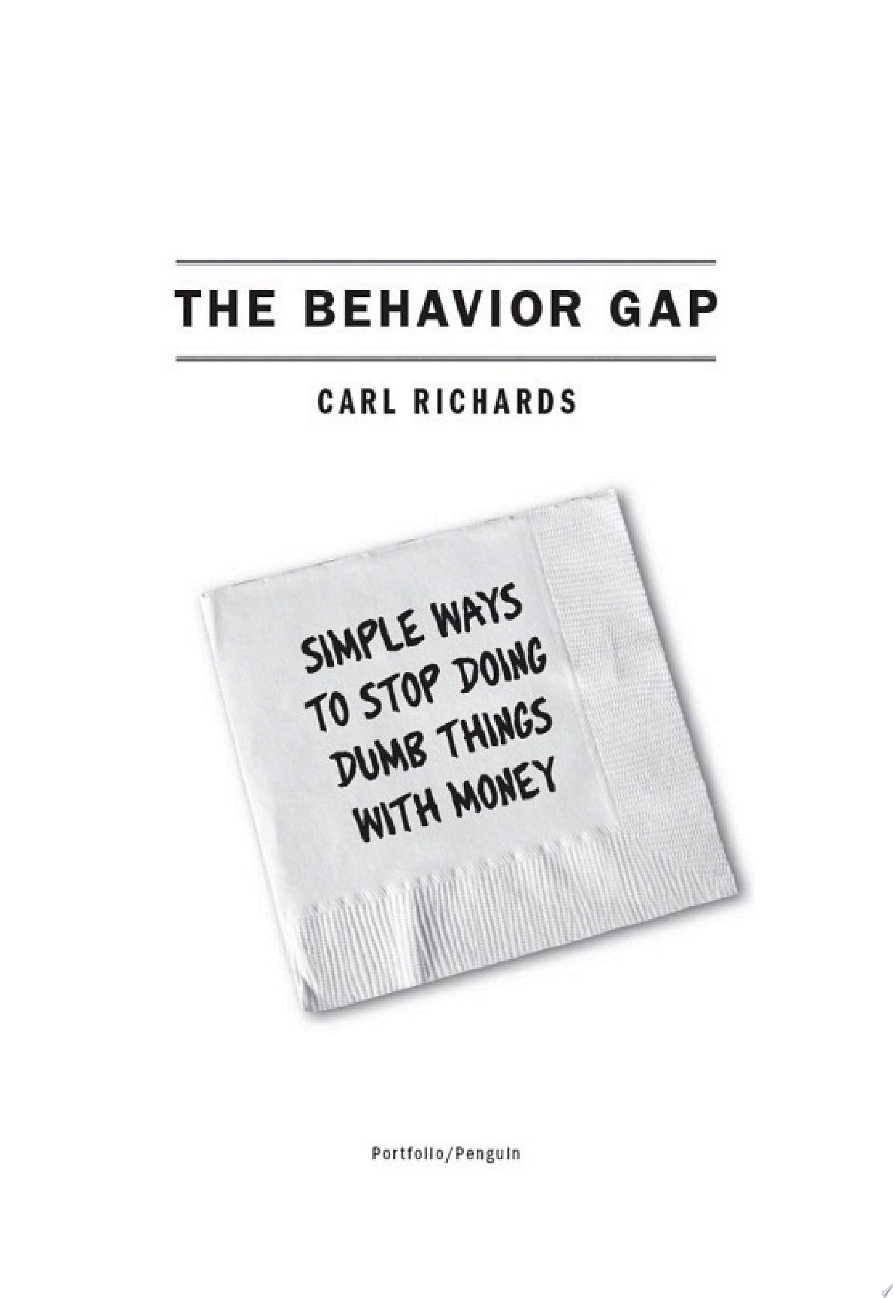 The Behavior Gap