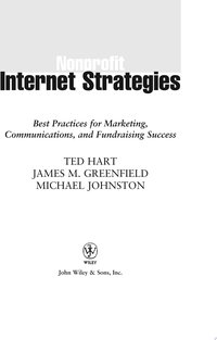 Nonprofit Internet Strategies