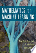 Mathematics for Machine Learning