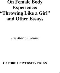 On Female Body Experience