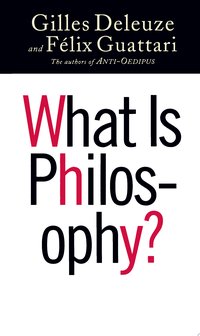 What Is Philosophy? (Columbia University Press 1996)