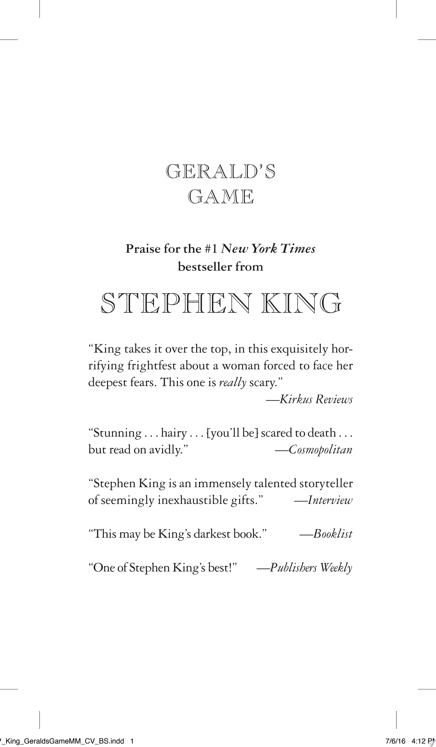 Gerald's Game