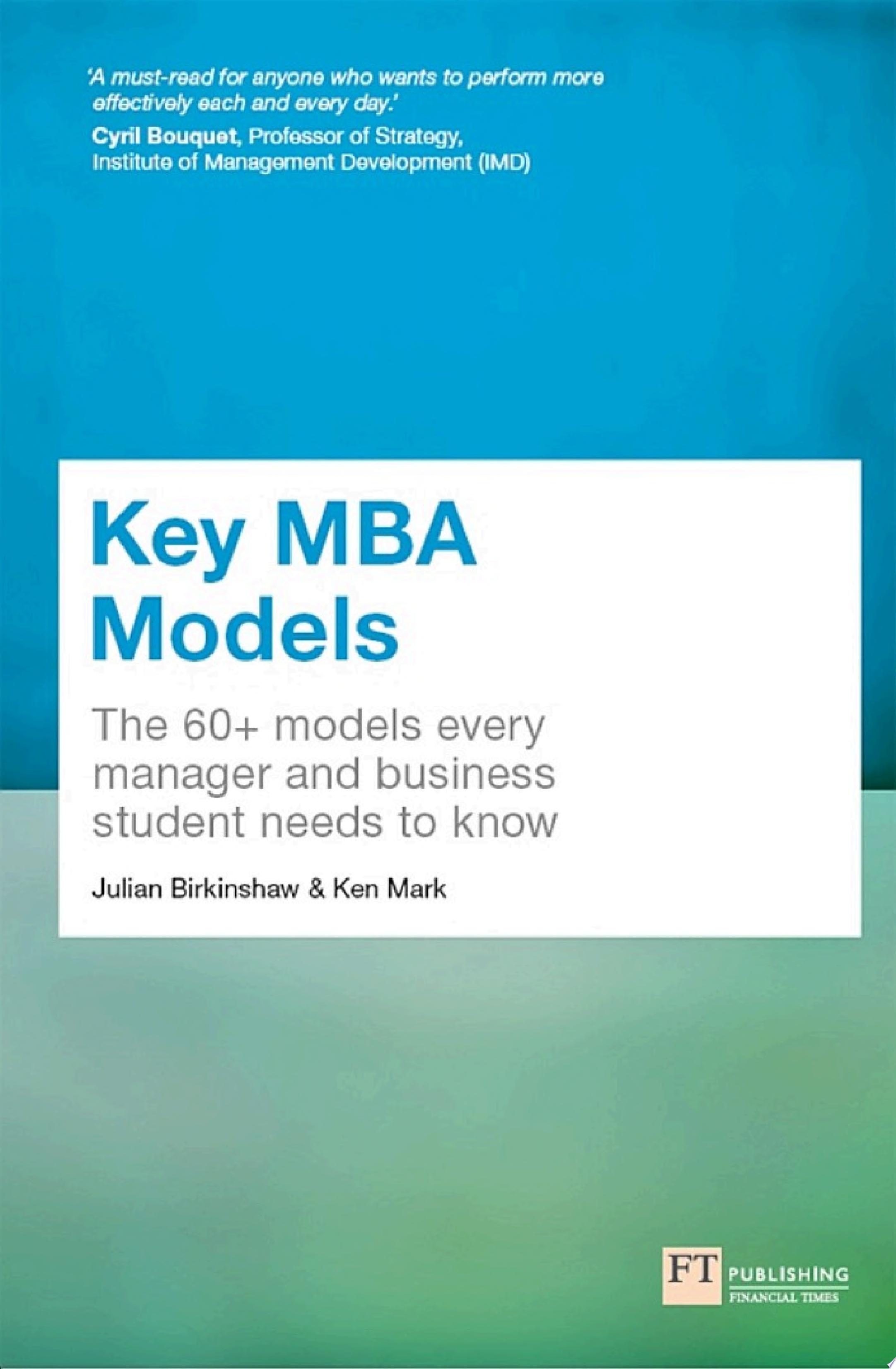 Key MBA Models