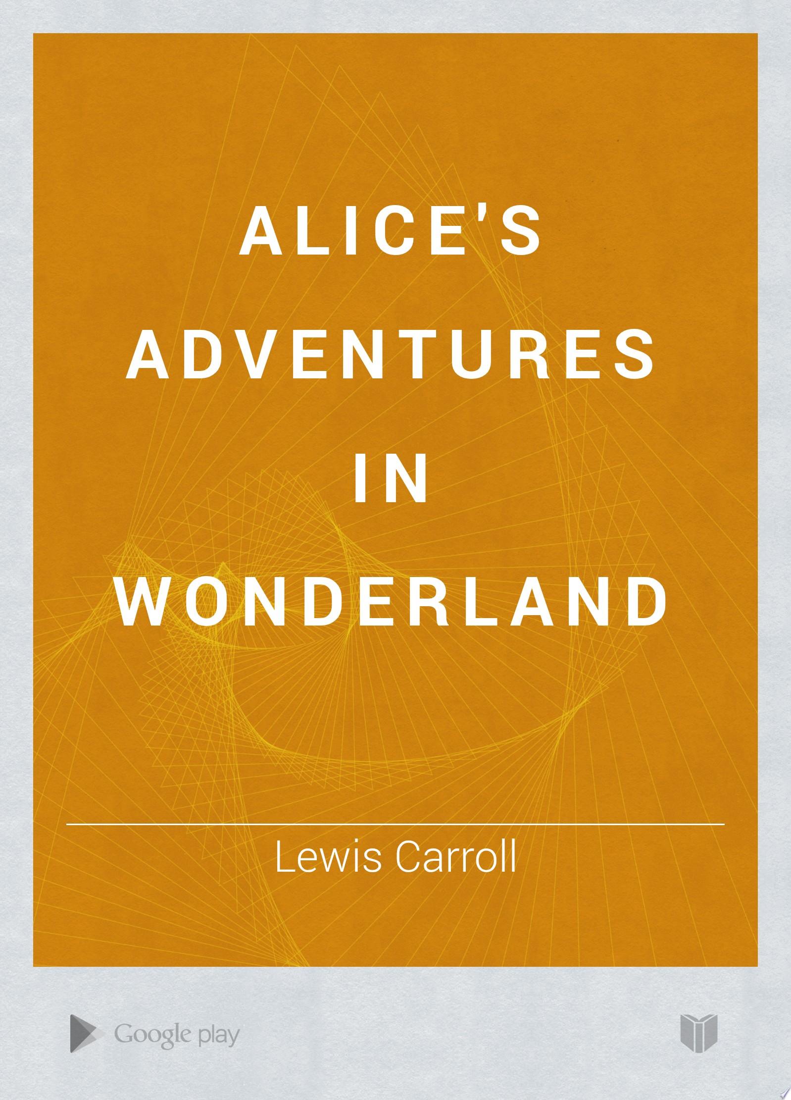 Alice's Adventures in Wonderland