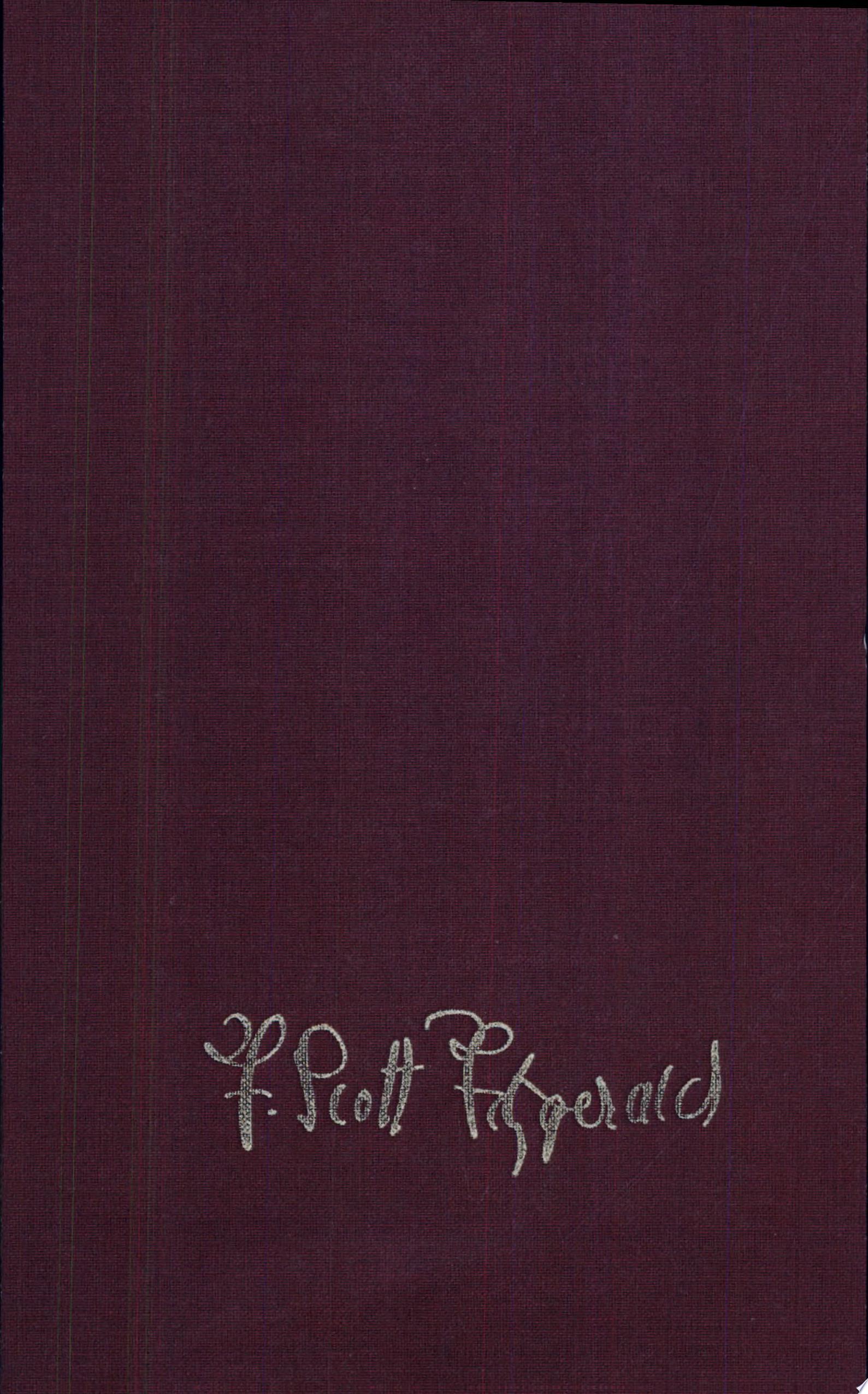 F. Scott Fitzgerald: The Great Gatsby