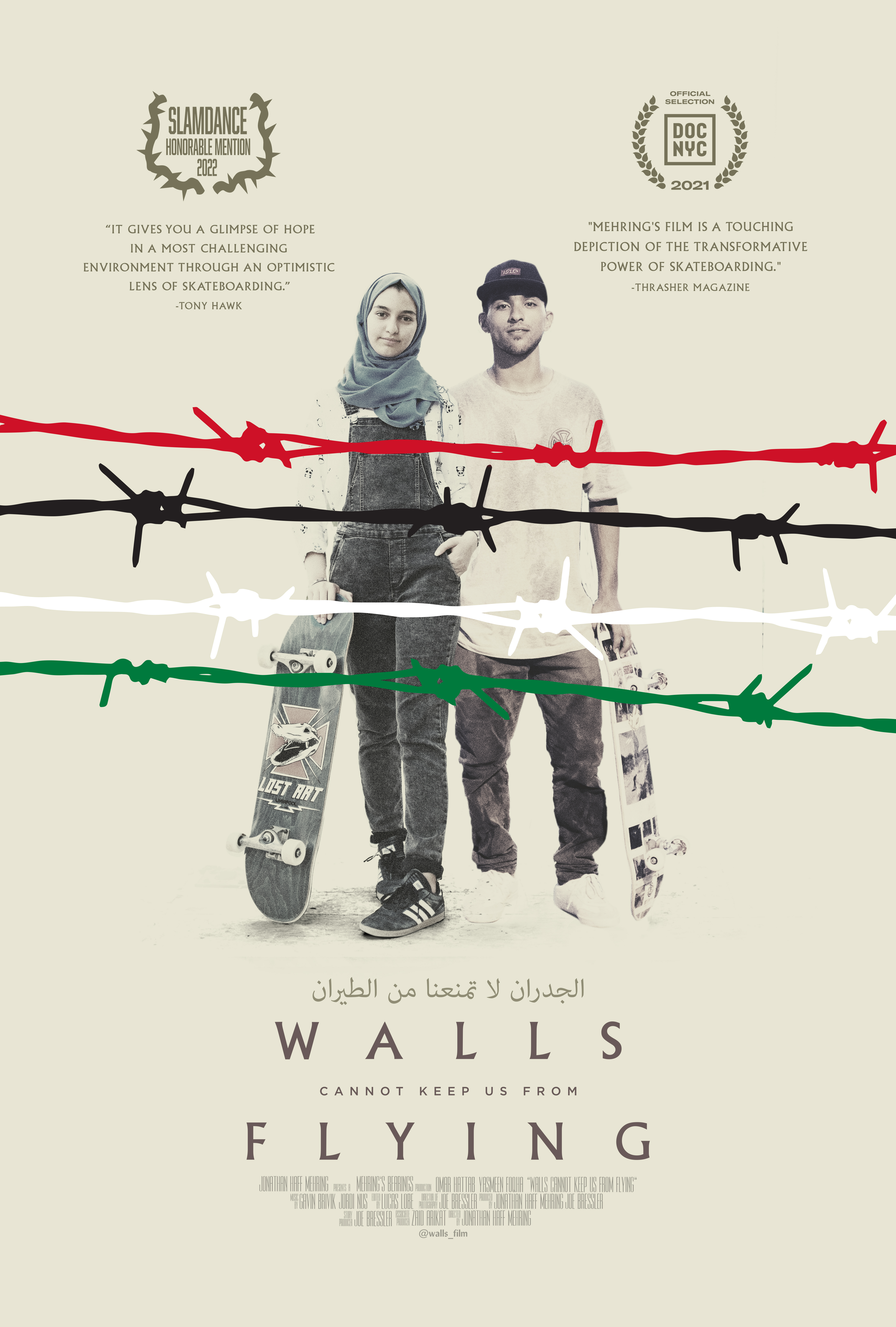 Walls Cannot Keep Us From Flying