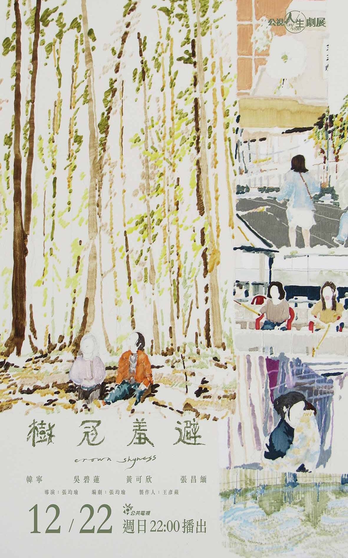 树冠羞避