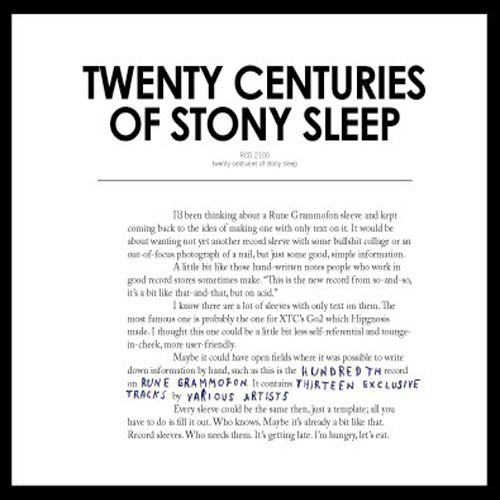 Twenty Centuries of Stony Sleep