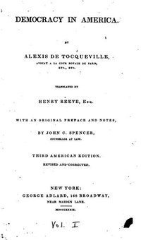 Democracy in America (G. Adlard 1839)