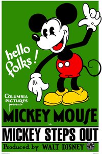 Mickey Steps Out