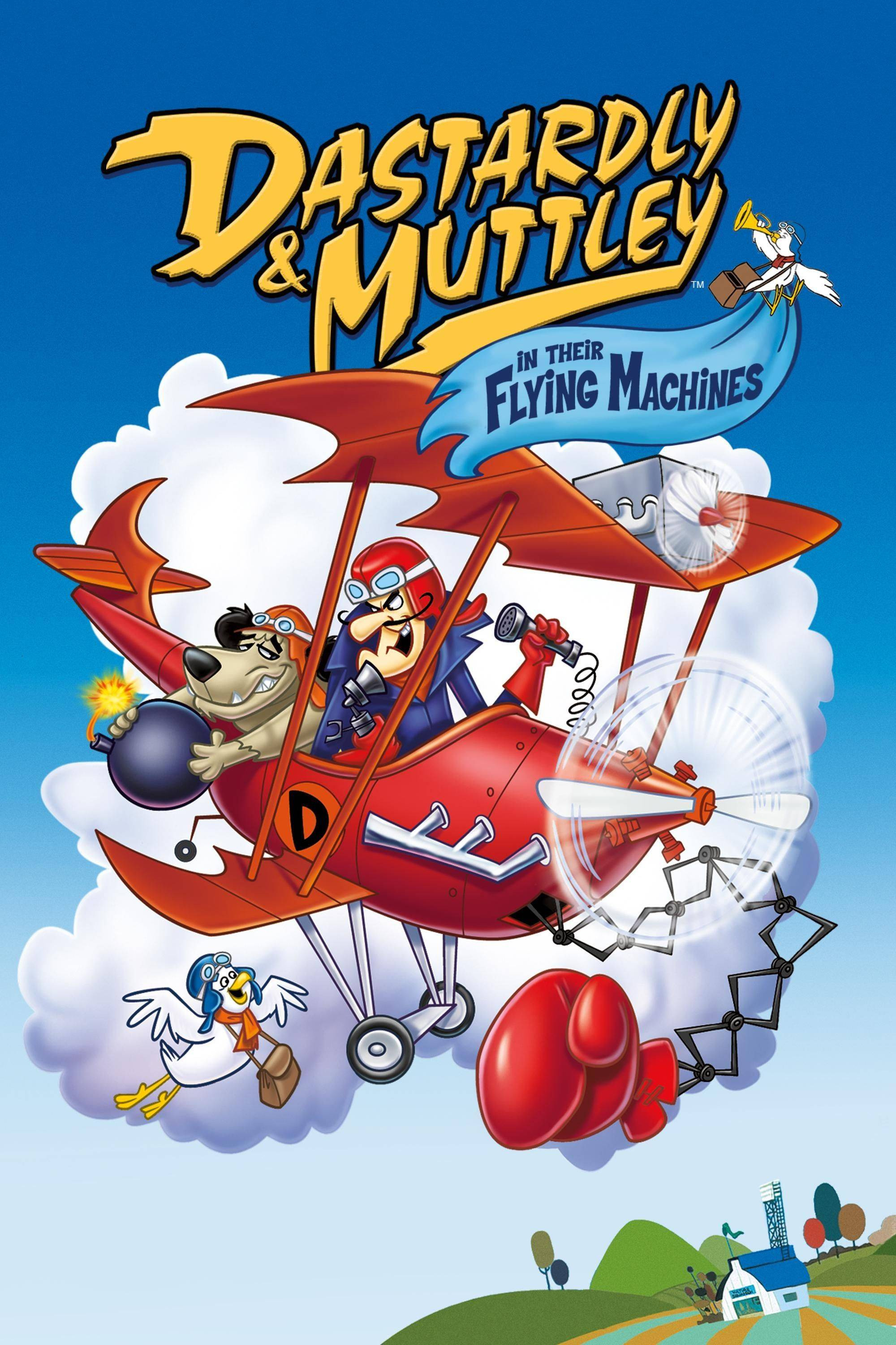 Dastardly e Muttley nas suas Máquinas Voadoras