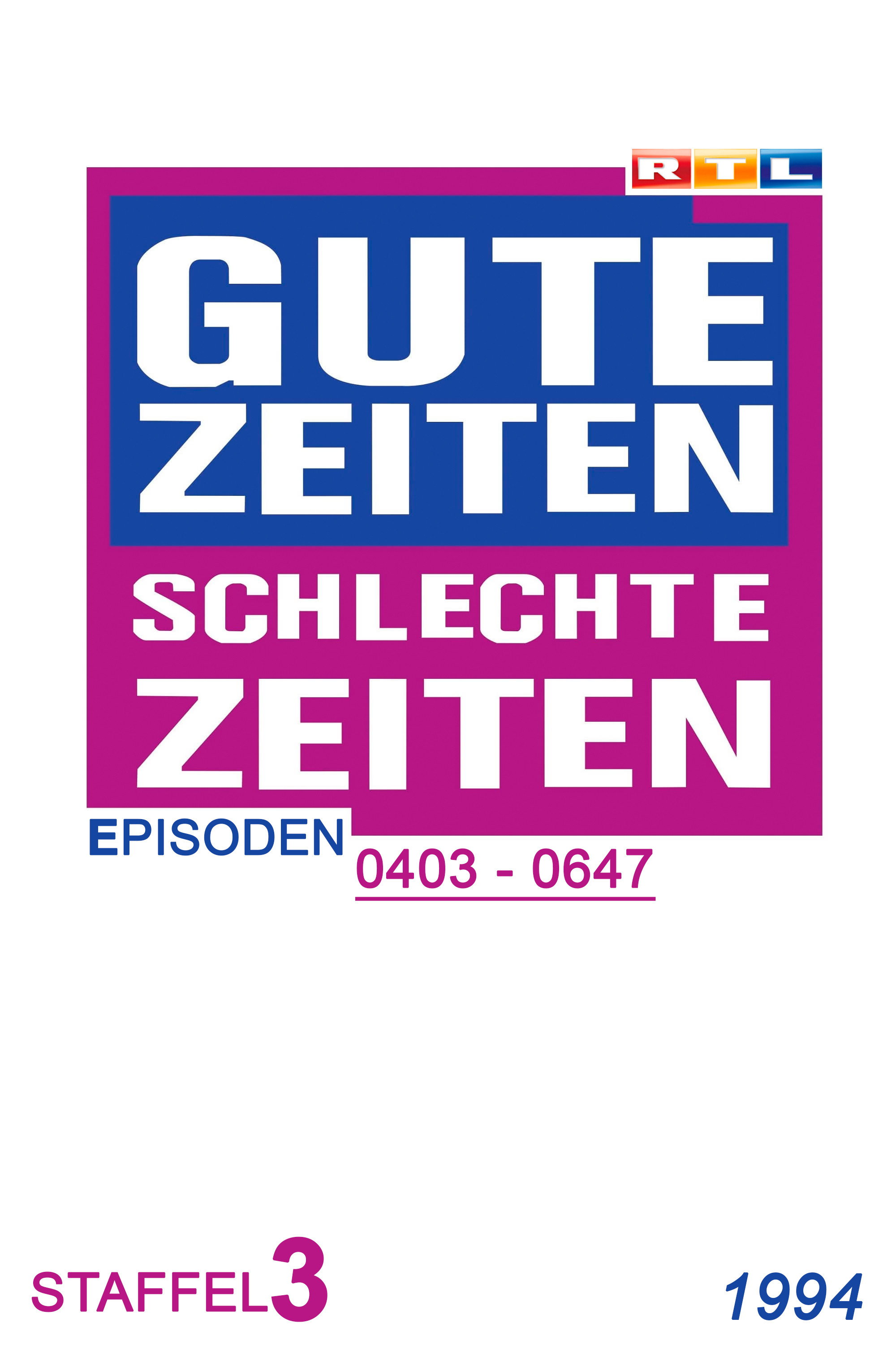 Gute Zeiten, schlechte Zeiten (Year 1994)