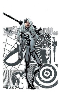 Black Cat and Silver Sable