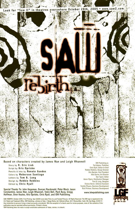 Saw: Rebirth