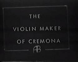 The Violin Maker of Cremona