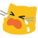 Emoji blobcatcry