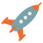 Emoji rocket