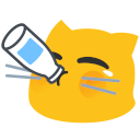 Emoji blobcatdundundun_milk