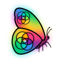 Emoji PluralPrideButterfly