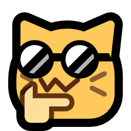 Emoji neocat_think_cool