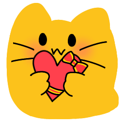 Emoji meow_heartgift