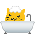 Emoji meowbath