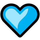 Emoji blue_heart